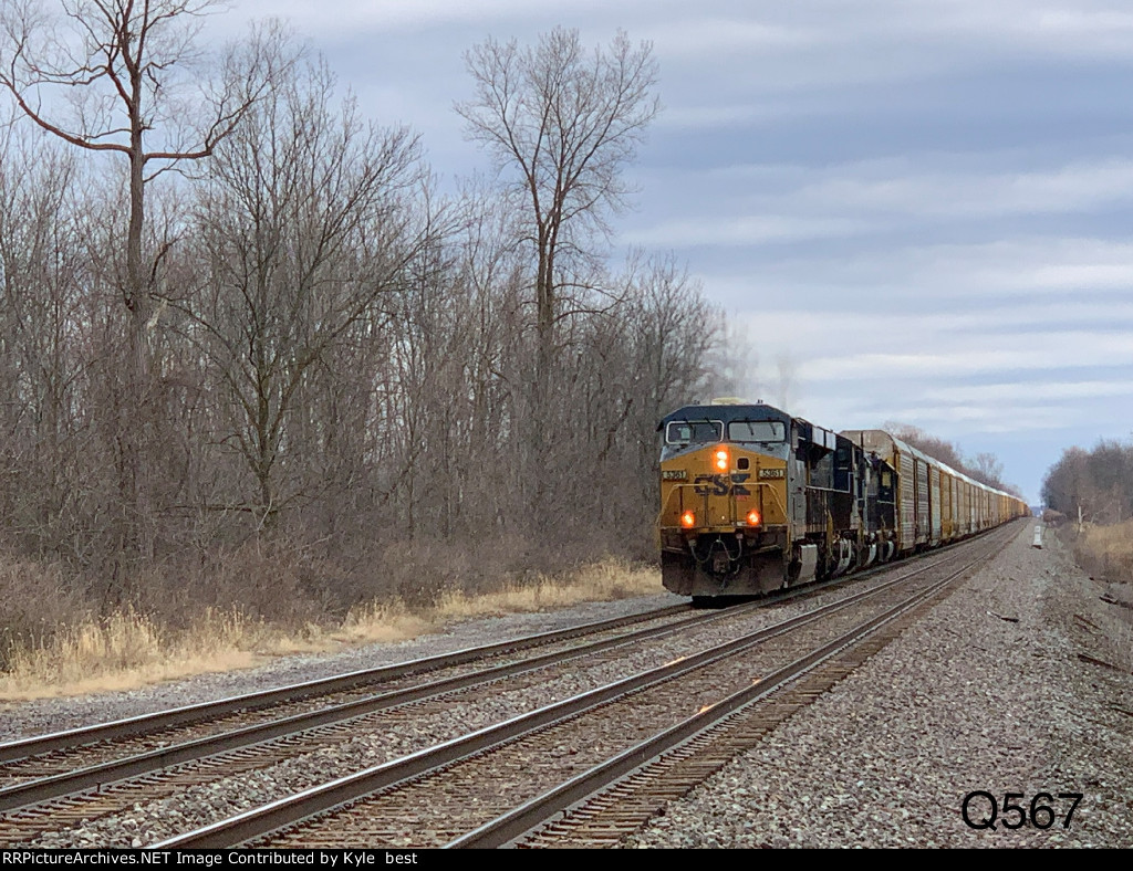 CSX 5361 on Q567